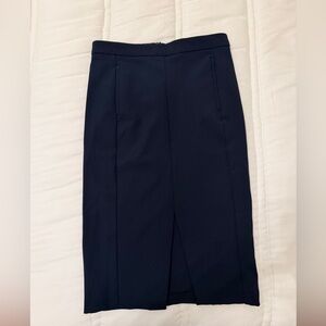 Zara Dark Blue Pencil Skirt